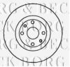 BORG & BECK BBD5017 Brake Disc